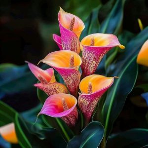 Калла Оникс купить по цене от 450р. в интернет-магазине «Посадика» с доставкой почтой в в Корочае и по всей России – [изображение №1].