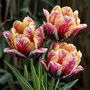 Тюльпан Роял Гарнит купить по цене от 425р. в интернет-магазине «Посадика» с доставкой почтой в в Корочае и по всей России – [изображение №1].