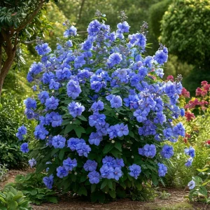 Гибискус Сансет Блоссом купить по цене от 248р. в интернет-магазине «Посадика» с доставкой почтой в в Корочае и по всей России – [изображение №1].