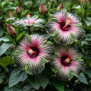 Гибискус Амбер Лайт купить по цене от 490р. в интернет-магазине «Посадика» с доставкой почтой в в Корочае и по всей России – [изображение №1].