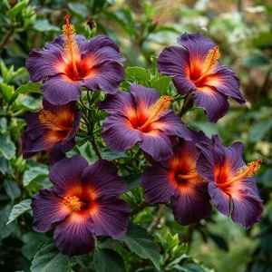 Гибискус Вивида Флэр купить по цене от 279р. в интернет-магазине «Посадика» с доставкой почтой в в Корочае и по всей России – [изображение №1].