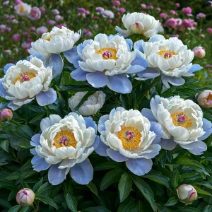 Пион Акварельный Этюд купить по цене от 806р. в интернет-магазине «Посадика» с доставкой почтой в в Корочае и по всей России – [изображение №1].