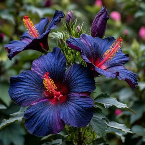 Гибискус Саншайн Кисс купить по цене от 450р. в интернет-магазине «Посадика» с доставкой почтой в в Корочае и по всей России – [изображение №1].