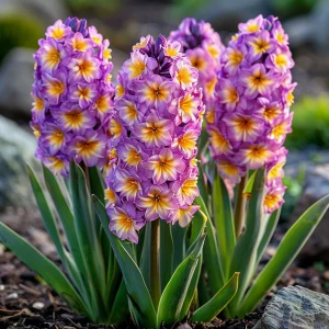 Гиацинт Пинк Перпл купить по цене от 2099р. в интернет-магазине «Посадика» с доставкой почтой в в Корочае и по всей России – [изображение №1].