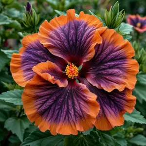 Гибискус Оранж Спел купить по цене от 285р. в интернет-магазине «Посадика» с доставкой почтой в в Корочае и по всей России – [изображение №1].