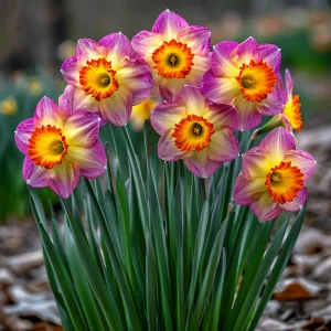 Нарцисс Файер Вотекс купить по цене от 2000р. в интернет-магазине «Посадика» с доставкой почтой в в Корочае и по всей России – [изображение №1].