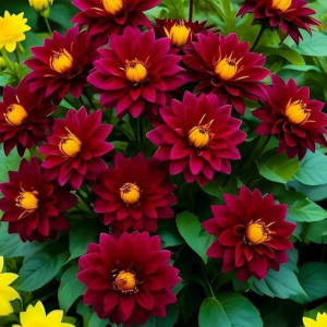 Георгин Вуцапо купить по цене от 327р. в интернет-магазине «Посадика» с доставкой почтой в в Корочае и по всей России – [изображение №1].