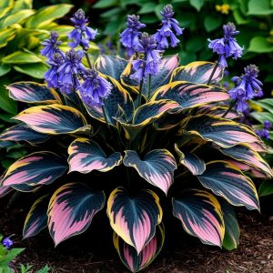 Хоста Пайн Эхо купить по цене от 699р. в интернет-магазине «Посадика» с доставкой почтой в в Корочае и по всей России – [изображение №1].