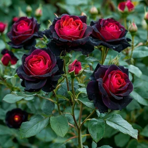 Роза Тень Феникса купить по цене от 402р. в интернет-магазине «Посадика» с доставкой почтой в в Корочае и по всей России – [изображение №1].